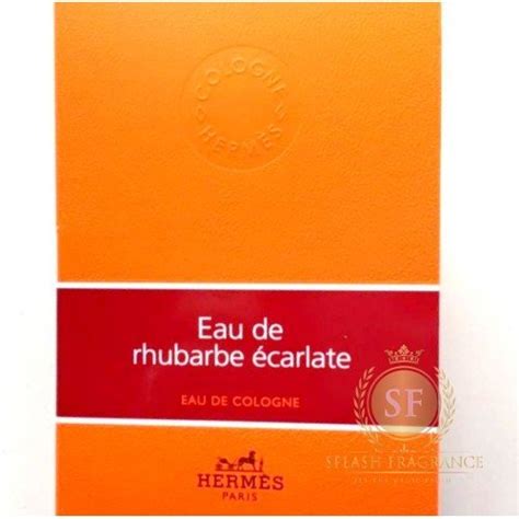 Hermes rhubarb sample